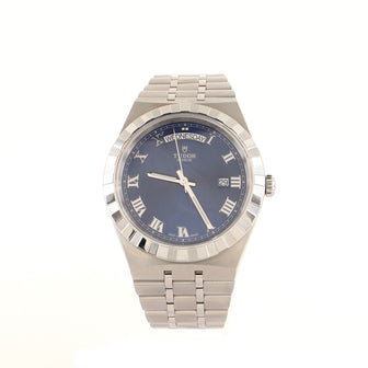 Tudor Royal Day-Date Automatic Watch Stainless Steel 41