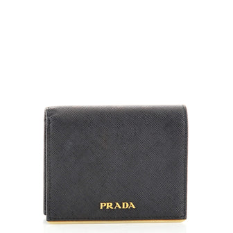 Prada Bifold Wallet Saffiano Leather Small