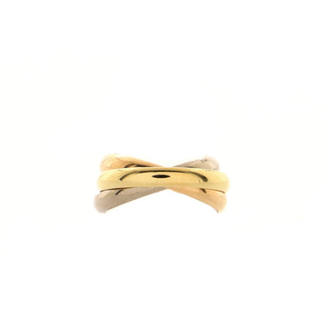 Cartier Trinity Ring 18K Tricolor Gold Small