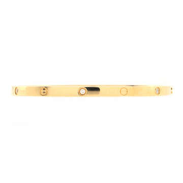 Cartier Love 6 Diamond Bracelet 18K Yellow Gold and Diamonds Small