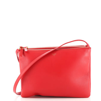 Celine Trio Crossbody Bag Leather Large