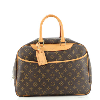 Louis Vuitton Deauville Handbag Monogram Canvas