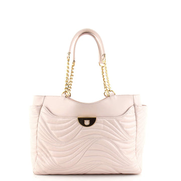 Salvatore Ferragamo Lianne Tote Matelasse Leather Medium