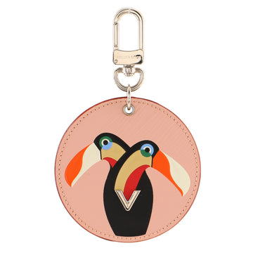 Louis Vuitton Round Illustre Keychain Limited Edition Epi Leather