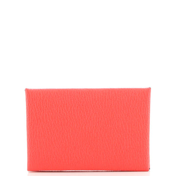 Hermes Calvi Card Holder Chevre Mysore