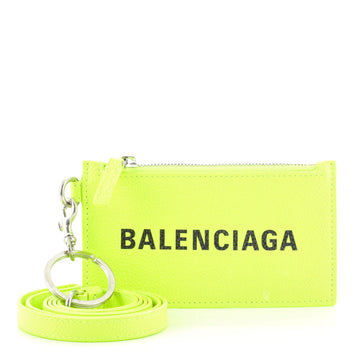Balenciaga Everyday Lanyard Card Holder Leather
