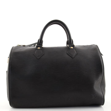 Louis Vuitton Speedy Handbag Epi Leather 30