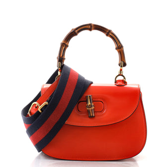 Gucci Bamboo 1947 Top Handle Bag Leather Small