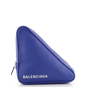 Balenciaga Triangle Pouch Leather Medium