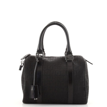 Fendi Boston Zucchino Coated Canvas Small