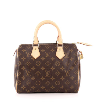 Louis Vuitton Speedy Handbag Monogram Canvas 25