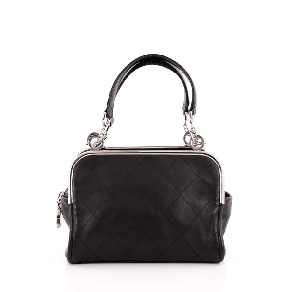シャネル　アルティメットソフトフレーム　ハンドバッグ　ラムスキン　2912 Buy Chanel Ultimate Soft Frame Bag Quilted Calfskin Medium 1387901