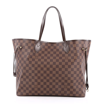 Louis Vuitton Neverfull Tote Damier GM Brown
