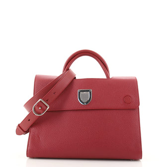Christian Dior Diorever Bag Leather Medium