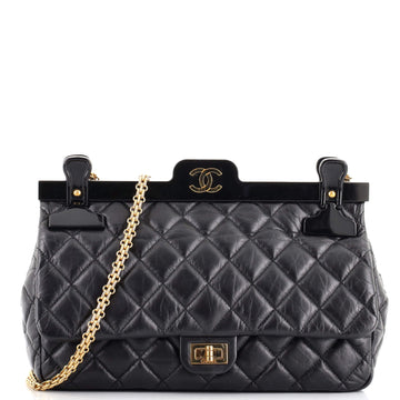 Chanel Reissue 2.55 Hanger Flap Bag Quilted Aged Calfskin 226