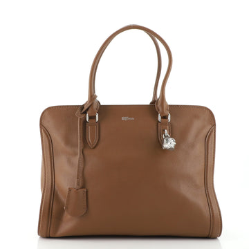 Alexander McQueen Padlock Zip Around Tote Leather Medium