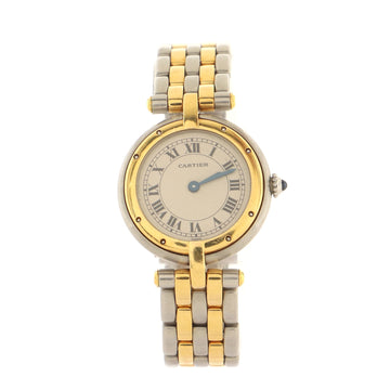 Cartier Panthere Vendome Quartz Watch Stainless Steel and Yellow Gold 24