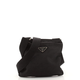 Prada Front Pocket Messenger Bag Tessuto Small