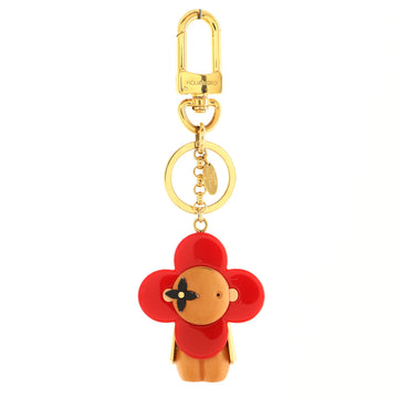 Louis Vuitton Vivienne Doudoune Bag Charm and Key Holder Wood and Resin