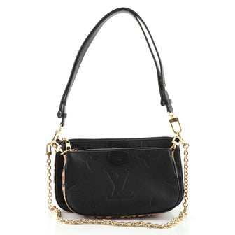 Louis Vuitton Multi Pochette Accessoires Wild at Heart Monogram Empreinte Giant