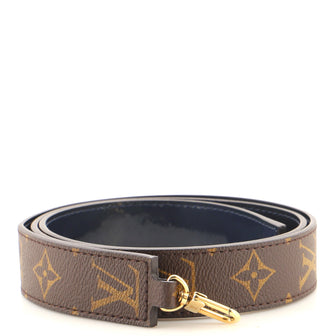 Louis Vuitton Alma Shoulder Strap Vernis with Monogram Canvas