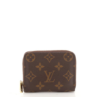 Louis Vuitton Zippy Coin Purse Monogram Canvas