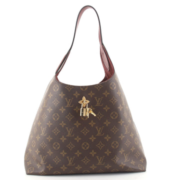 Louis Vuitton Flower Hobo Monogram Canvas
