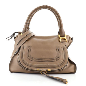 Chloe Marcie Satchel Leather Medium