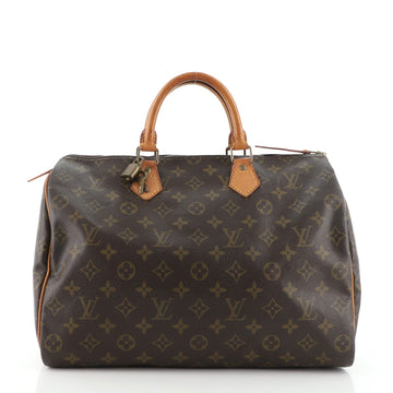 Louis Vuitton Speedy Handbag Monogram Canvas 35