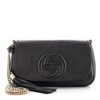 Gucci Soho Chain Crossbody Bag Leather Medium