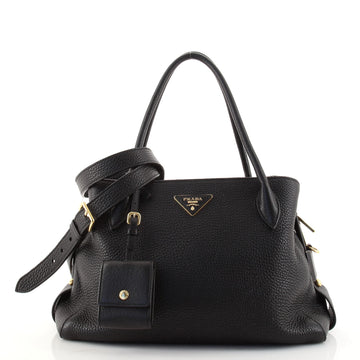 Prada Convertible Shopping Tote Vitello Daino Medium