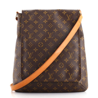 Louis Vuitton Musette Salsa Handbag Monogram Canvas GM