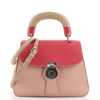 Burberry DK88 Top Handle Bag Leather Medium