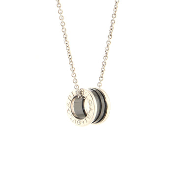 Bvlgari B.Zero1 Save the Children Pendant Necklace Sterling Silver and Ceramic