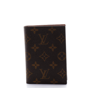 Louis Vuitton Passport Cover Monogram Canvas
