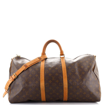 Louis Vuitton Keepall Bandouliere Bag Monogram Canvas 55