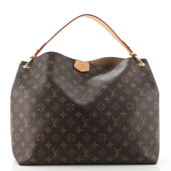 Louis Vuitton Graceful Handbag Monogram Canvas MM