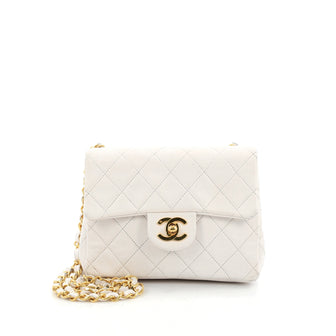 Chanel Vintage Square Classic Single Flap Bag Quilted 1392001