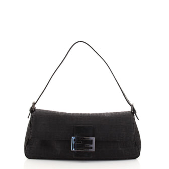 Fendi Baguette Bag Zucchino Canvas