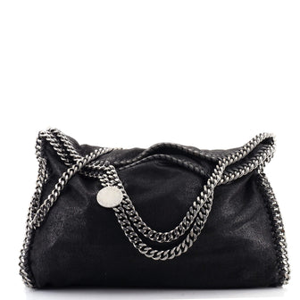 Stella McCartney Falabella Fold Over Bag Shaggy Deer