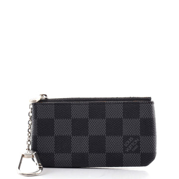 Louis Vuitton Key Pouch Damier Graphite