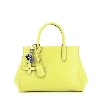 Louis Vuitton Marly Handbag Epi Leather BB Yellow