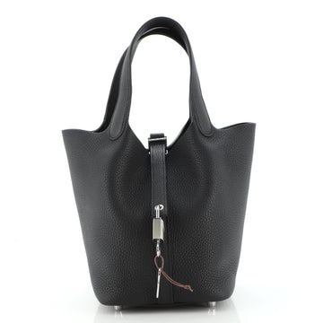 Hermes Picotin Lock Bag Clemence PM