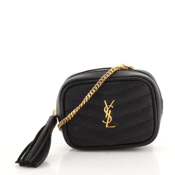 Saint Laurent Lou Camera Bag Matelasse Chevron Leather Baby