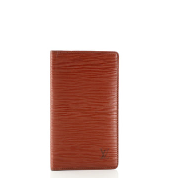 Louis Vuitton Pocket Agenda Cover Epi Leather