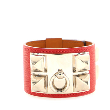Hermes Collier de Chien Bracelet Leather