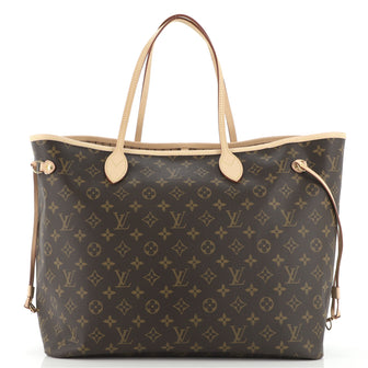 Louis Vuitton Neverfull Tote Monogram Canvas GM