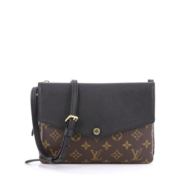 Louis Vuitton Twice Handbag Monogram Canvas