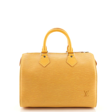 Louis Vuitton Speedy Handbag Epi Leather 25