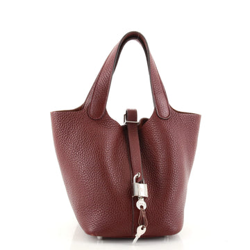 Hermes Picotin Lock Bag Clemence PM